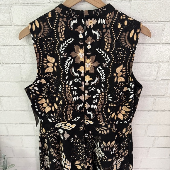 EVA MENDES New York & Co. High Neck Black Sleeveless Dress - Picture 9 of 11